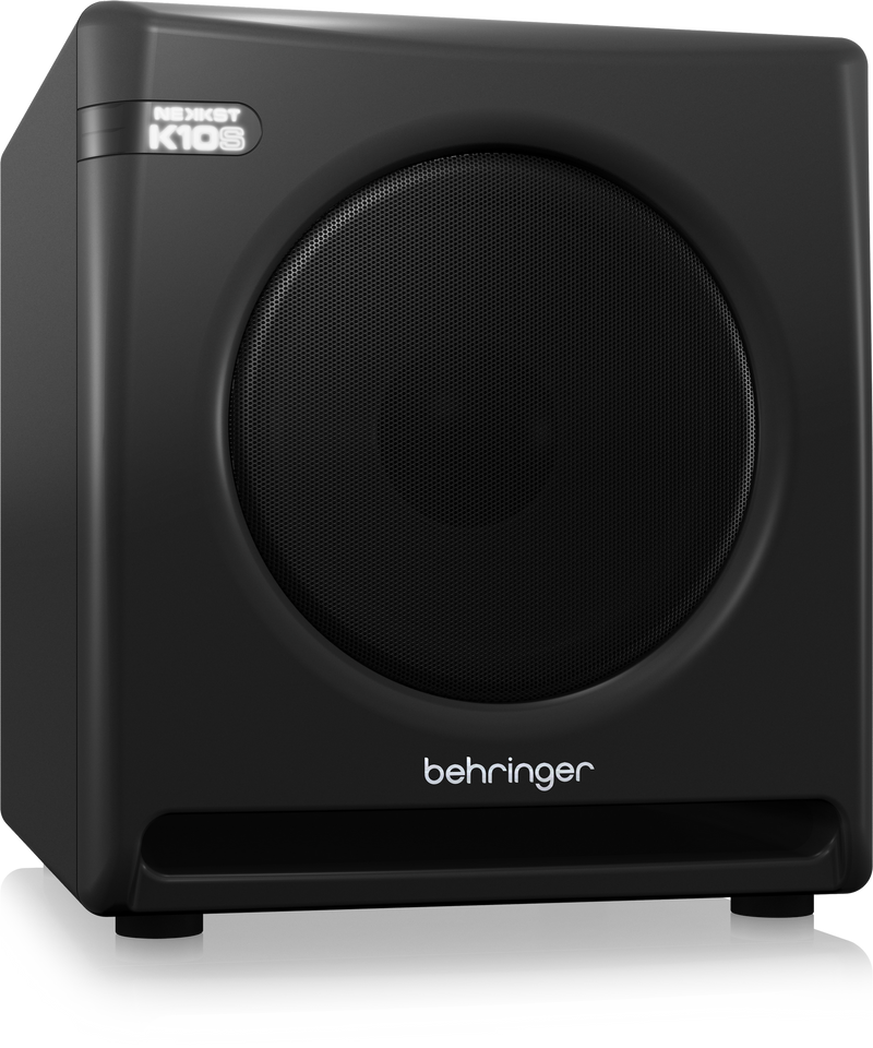 Behringer Behringer Nekkst K10S 300W Powered Studio Subwoofer Audiophile 10" with High-Excursion Woofer - OPEN BOX