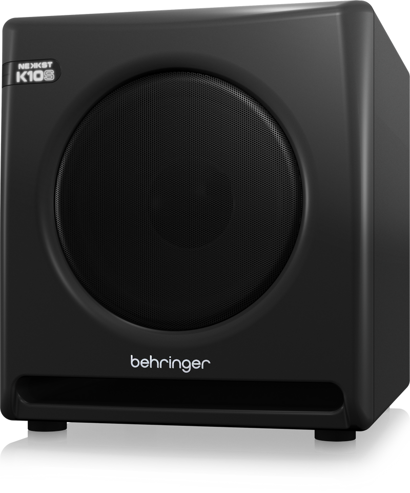 Behringer Behringer Nekkst K10S 300W Powered Studio Subwoofer Audiophile 10" with High-Excursion Woofer - OPEN BOX
