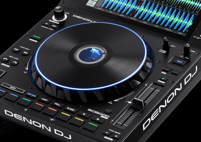 Denon DJ SC6000 PRIME Professional DJ Media Player with 10.1” Touchscreen and WiFi Music Streaming ( OPEN BOX )