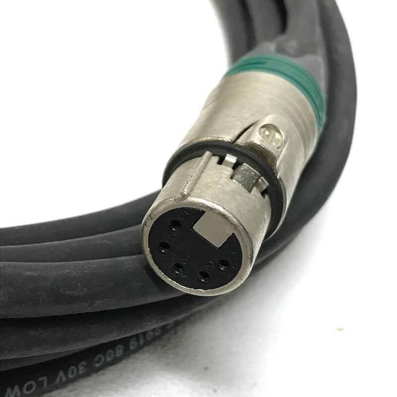 Neutrik DMX512-25-5P 25 foot High Quality Professional Grade  DMX Data Transmission Cable w/ XLR-M 5 pins to XLR-F 5 pins Premium DATA Cable - DEMO