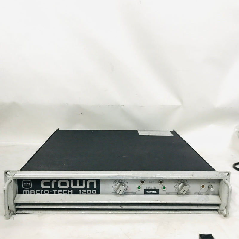 Crown Macro-Tech 1200 Professional Stereo Power Amplifier - USED