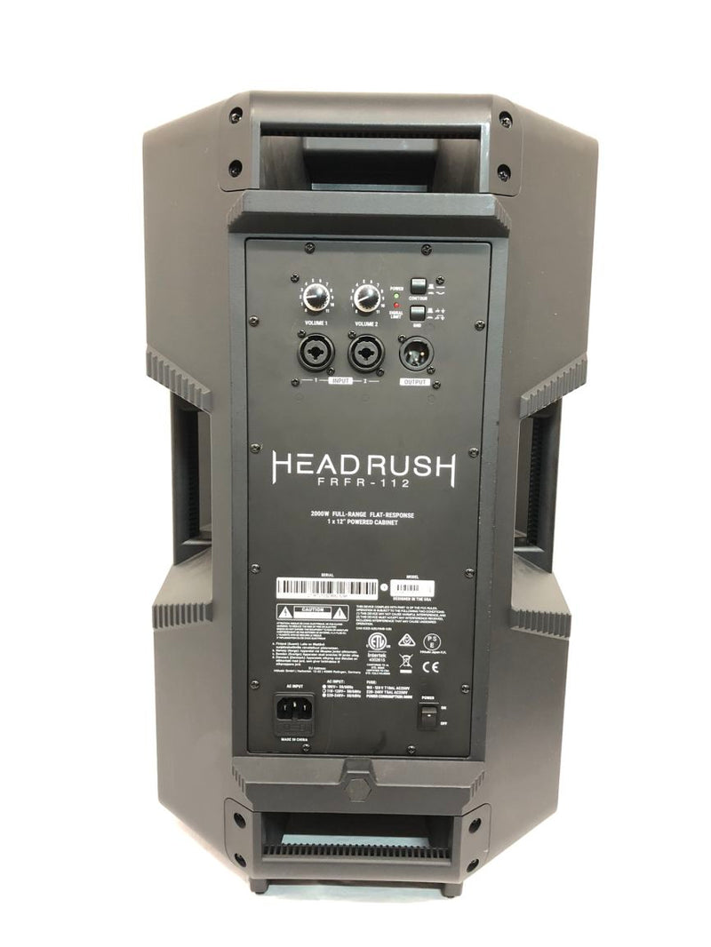 Headrush FRFR-112 2000-Watt 1x12" Active Guitar Speaker Cabinet _ DEMO