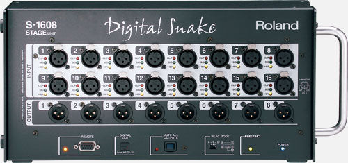 Roland S-1608 | 8x16 Front of House Digital Snake System - USED