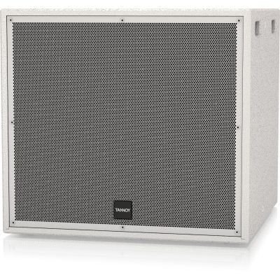 TA-VSX118B-WH 18" Direct Radiating Passive Subwoofer for Portable and Installation Applications (White)