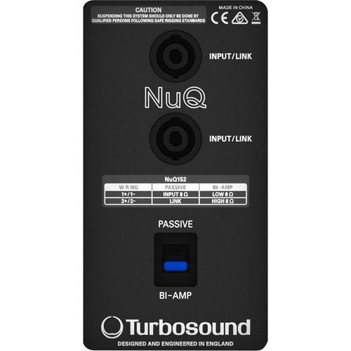 Turbosound NUQ152-WH 2 Way 15" Full Range Loudspeaker for Portable PA and Installation Applications (White) ( OPEN BOX )