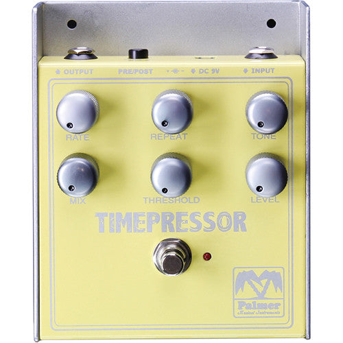 Palmer PITMEP Timepressor Delay and Compressor Effects Pedal for Guitars