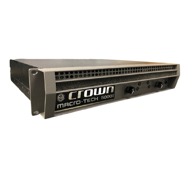 Crown Audio MA-5000i Professional Stereo Power Amplifier 1250W/Channel @ 8 Ohms - USED