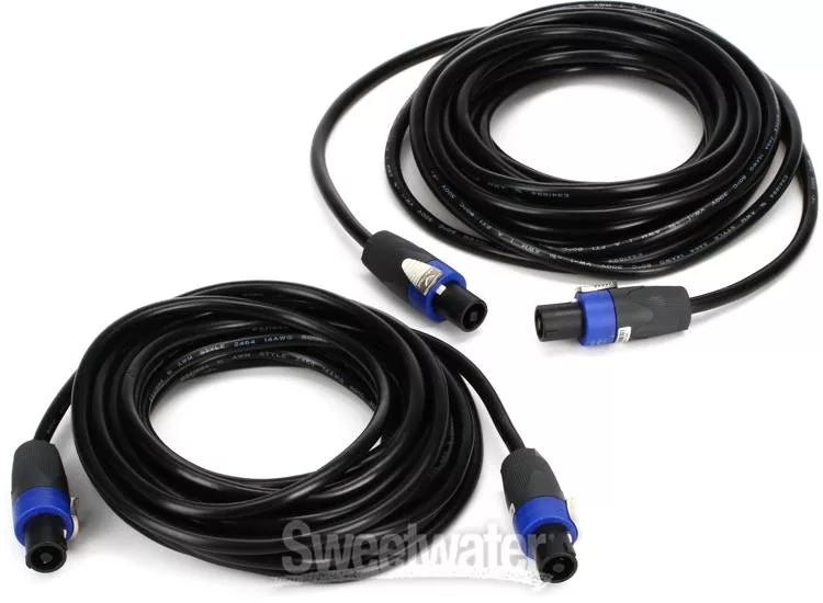 Turbosound TSPK-1.5-8M speakON to speakON Professional Speaker Cable - 26 foot (Pair) - NEW
