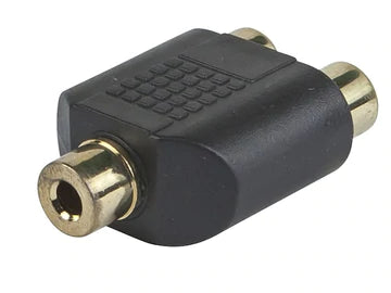 Digiflex HAA-KR102 Inline Audio Adapter -1/8 TRS F to 2x RCA F