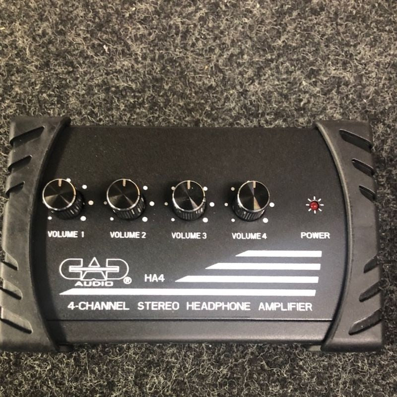 CAD Audio HA4 Compact 4-Channel Stereo Headphone Amplifier - USED