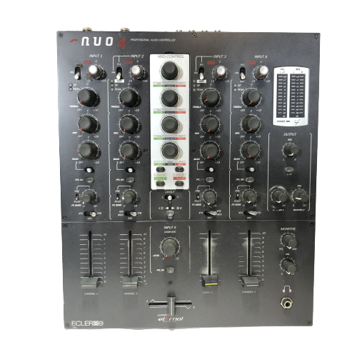 Ecler NUO 4.0 Professional 4-Channel DJ Mixer