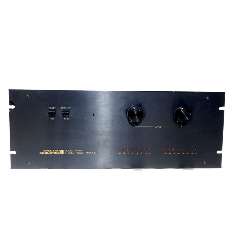 Spectro Acoustics 500SR Stereo Power Amplifier 500W