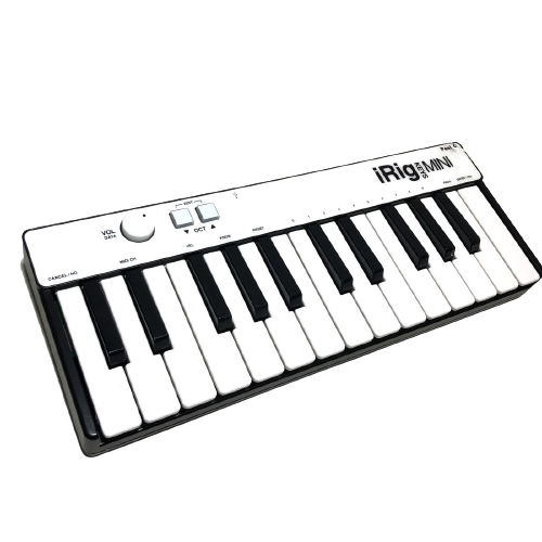 IK Multimedia iRig Keys Mini 25-Mini-Key USB MIDI Keyboard Controller
