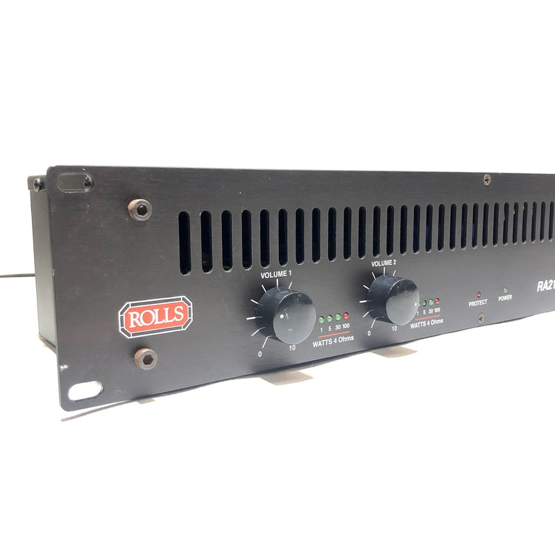 Rolls RA2100b Stereo 70V Power Amplifier