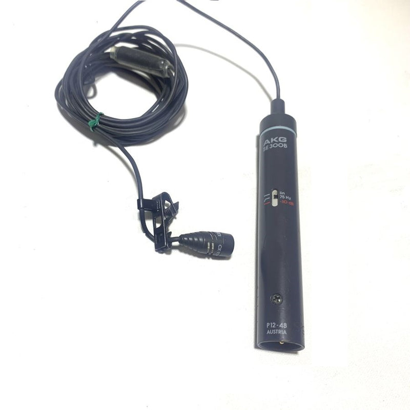 AKG CK97C/L Cardioid Lavalier Condenser Microphone w/ Mini XLR