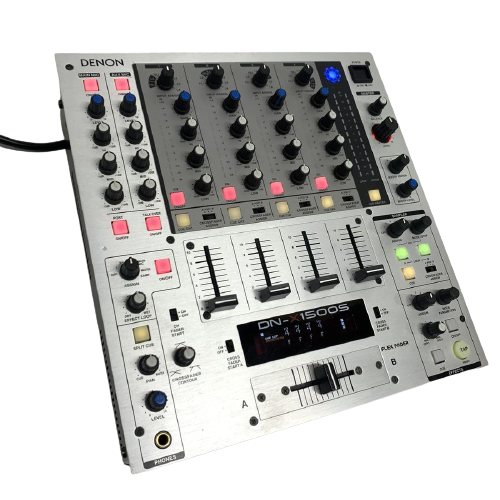 Denon DJ DNX1500 Professional DJ Mixer (Silver)