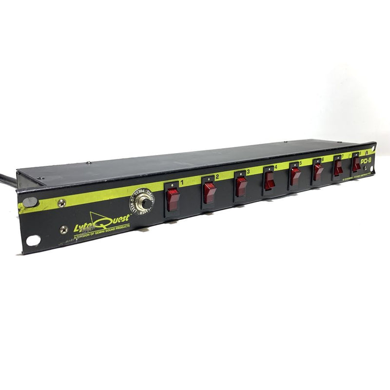 Lyte Quest PD-8 8-Port Individually Switched Power Distributor