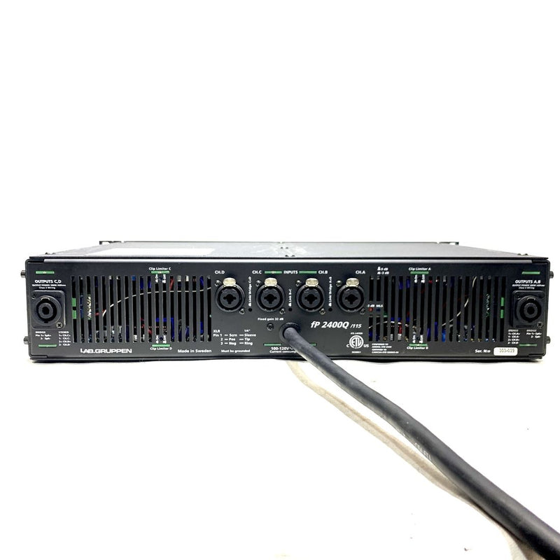 Lab Gruppen FP2400Q 4-Channel Power Amplifier 2000W