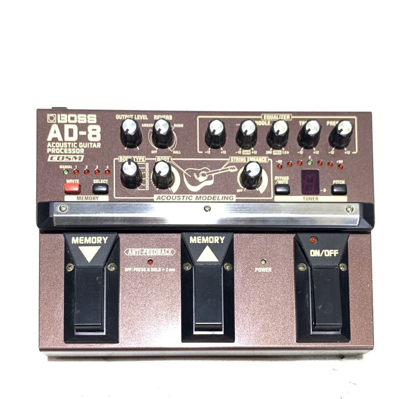 Boss AD-8 Acoustic Guitar Processor - DEMO
