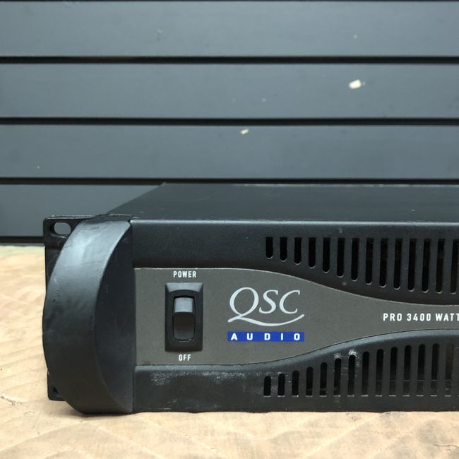 QSC PLX-3402 Two-Channel Power Amplifier 3000W - USED