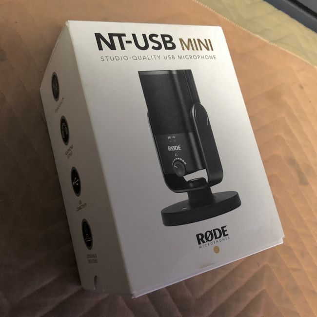 RODE NT-USB MINI Studio Condenser USB Microphone - DEMO