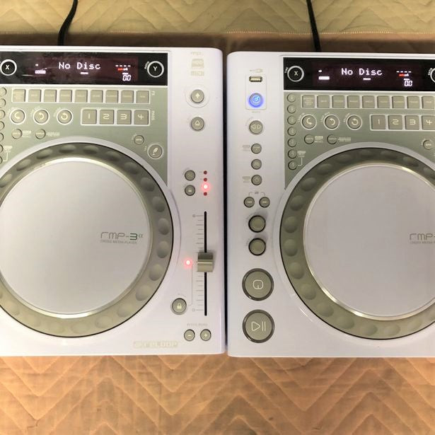 Reloop RMP-3 Alpha Cross Media Player (Limited Edition White) Pair - DEMO