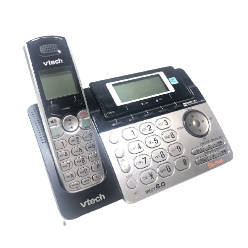 Vtech DS6151 DECT 6.0 2-Line Expandable Cordless Phone w/ Answering System