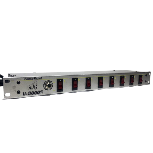 VEI V-8000S Independent 8-Channel Power Control Panel