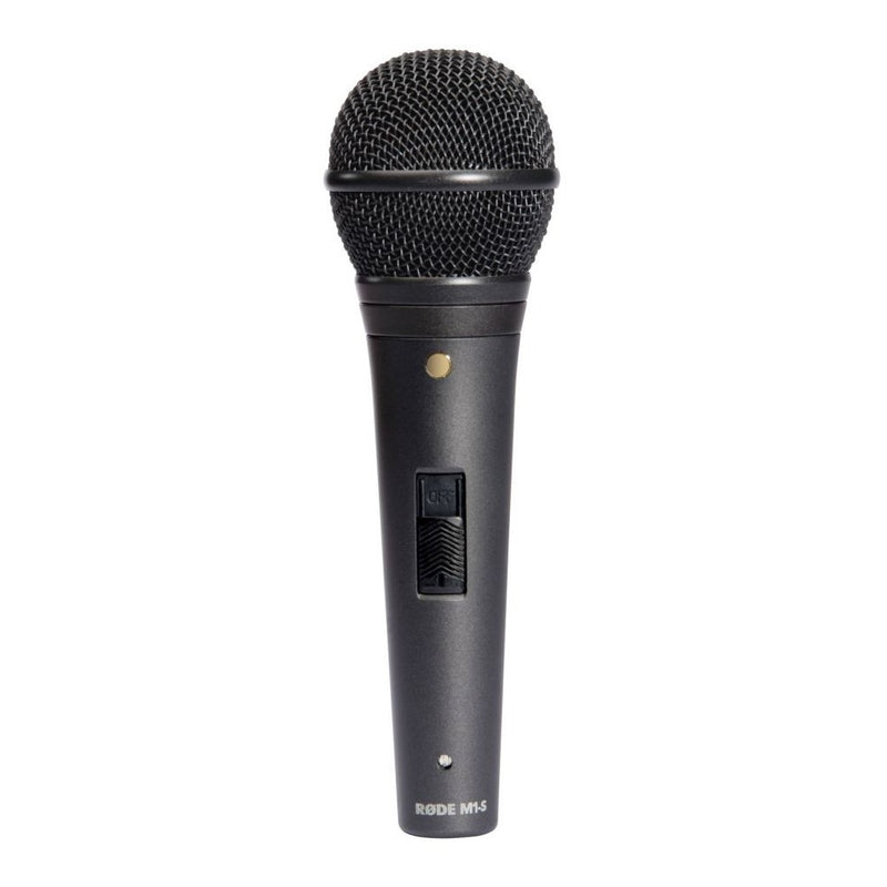 Rode M1-S Handheld Cardioid Live Performance Dynamic Microphone w/ Lockable Switch