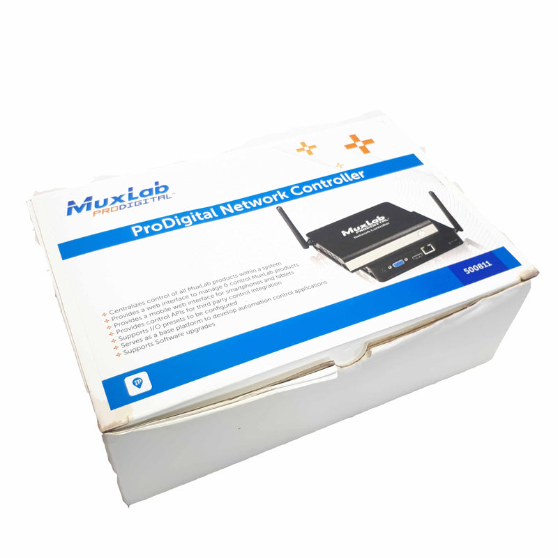 MuxLab 500811 ProDigital Network Controller w/ Ethernet Web Interface