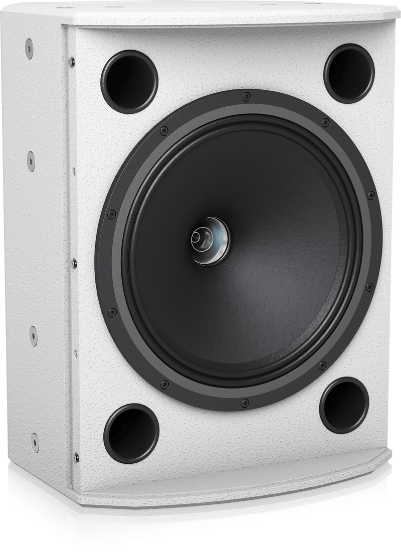 Tannoy VXP12-WH 1600W 12" Dual Concentric Powered Sound Reinforcement Loudspeaker with Integrated Lab Gruppen IDEEA Class-D Amplification (White) - NEW