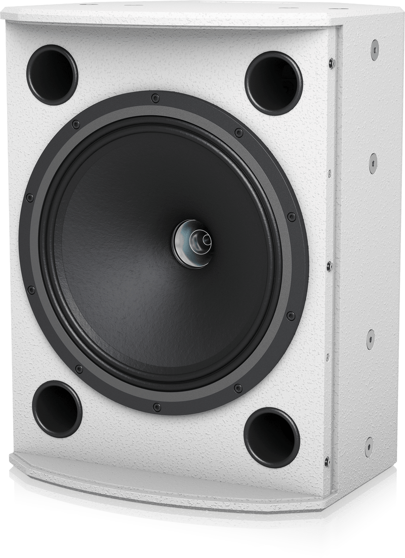 Tannoy VXP12-WH 1600W 12" Dual Concentric Powered Sound Reinforcement Loudspeaker with Integrated Lab Gruppen IDEEA Class-D Amplification (White) - NEW