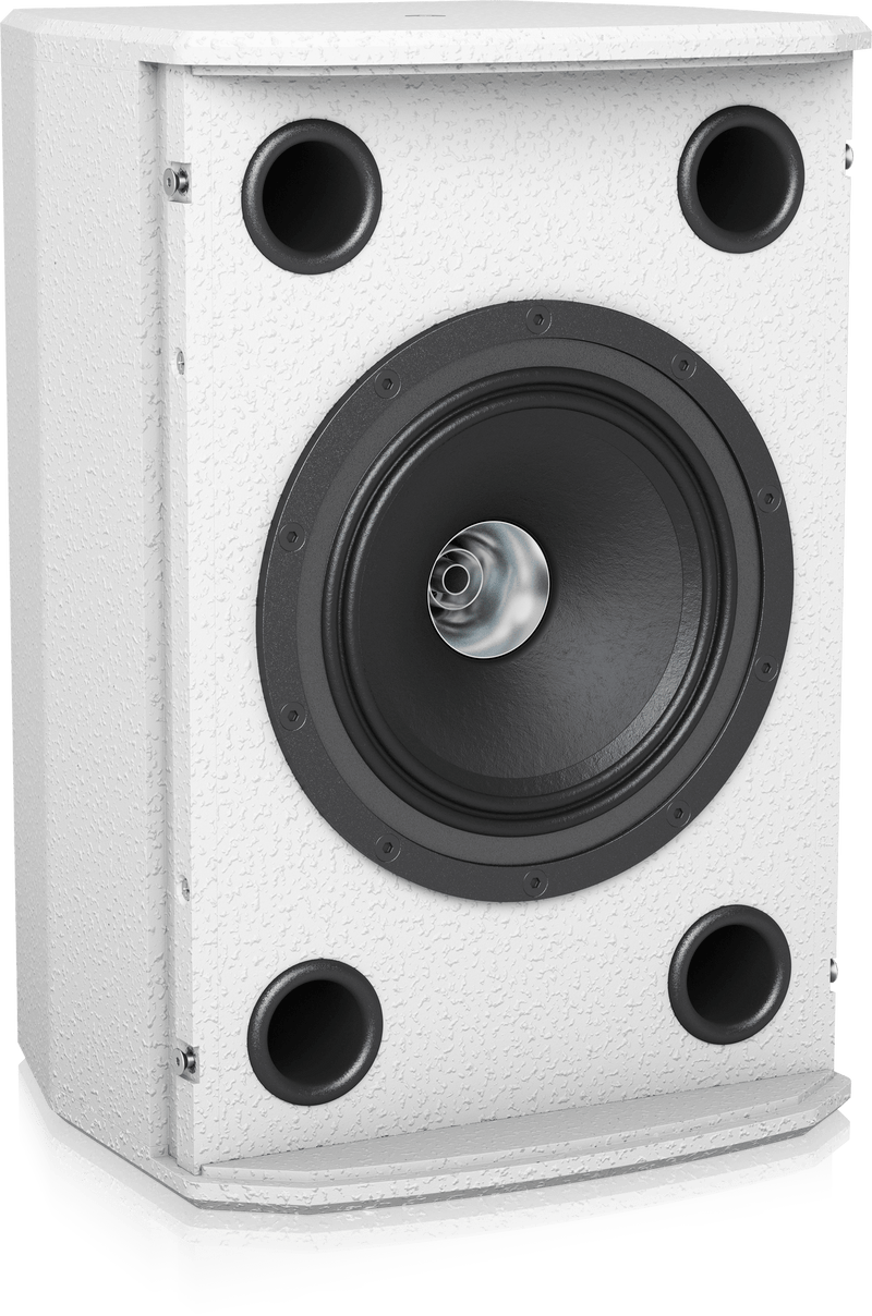 Tannoy VXP6-WH-UK 1,600 Watt 6" Dual Concentric Powered Sound Reinforcement Loudspeaker w/Integrated LAB GRUPPEN IDEEA Class-D Amplification United Kingdom Voltage(White)