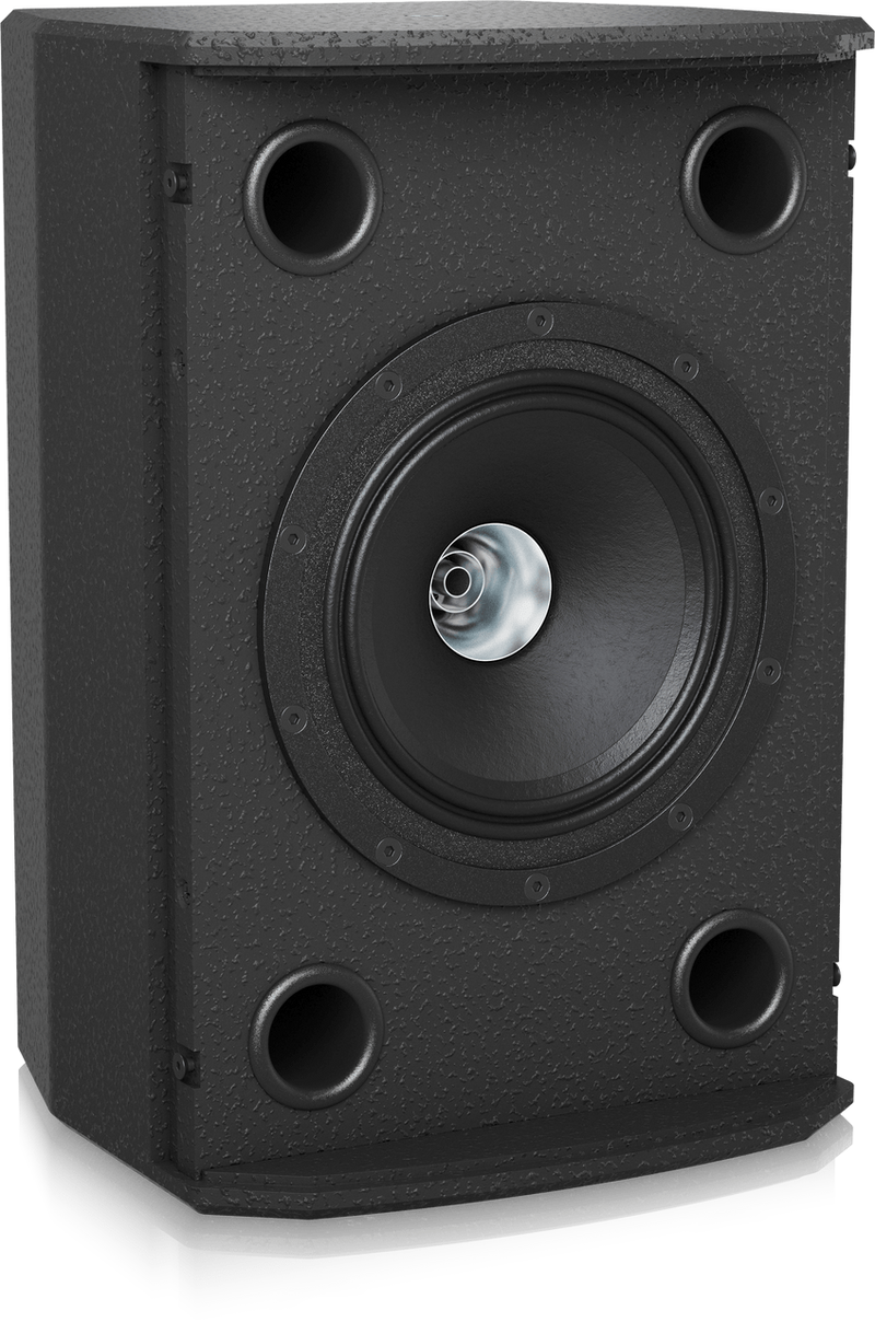 Tannoy VXP6-BK 1,600 Watt 6" Dual Concentric Powered Sound Reinforcement Loudspeaker with Integrated LAB GRUPPEN IDEEA Class-D Amplification(Black)