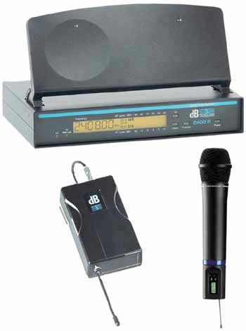 db Technologies DWS2400 Digital Wireless Microphone System - DEMO