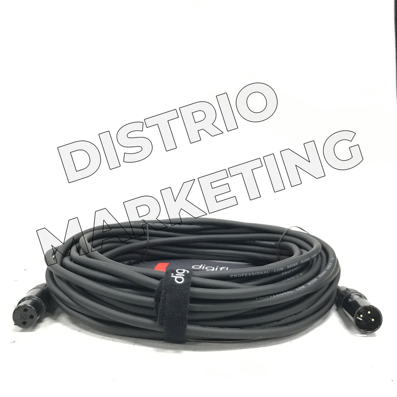 Digiflex 50ft. HXX-50 XLR Male To XLR Female Microphone Cable