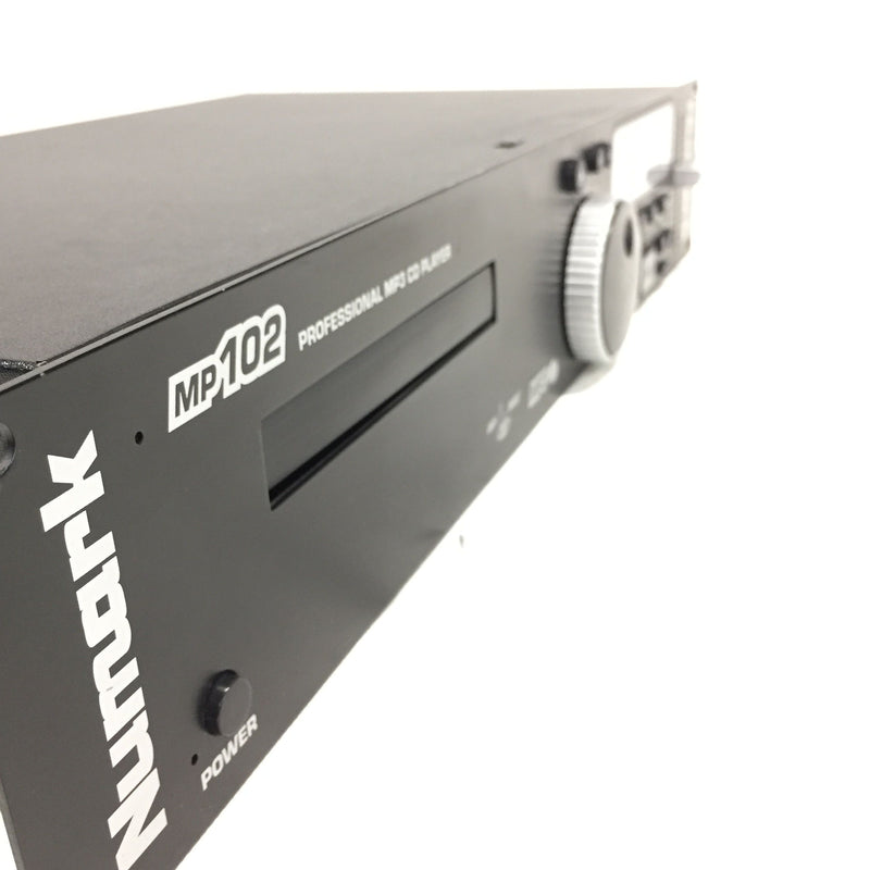 Numark MP102 Rack Mountable Single CD Player with CD and MP3 CD Support