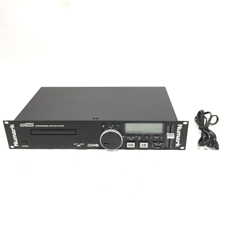 Numark MP102 Rack Mountable Single CD Player with CD and MP3 CD Support