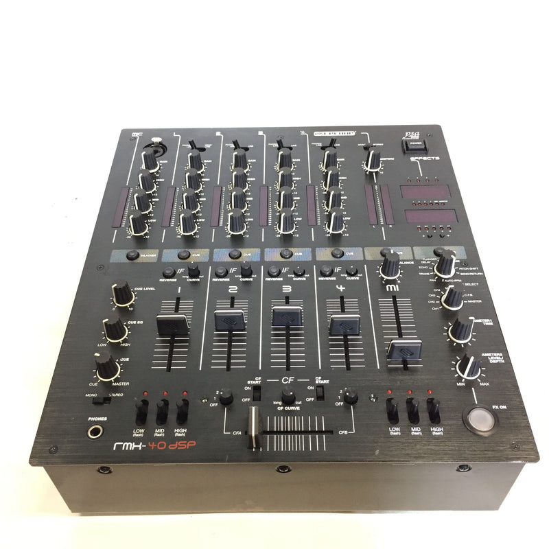Reloop RMX-40 BlackFire 4-Channel Analog Mixer with DSP