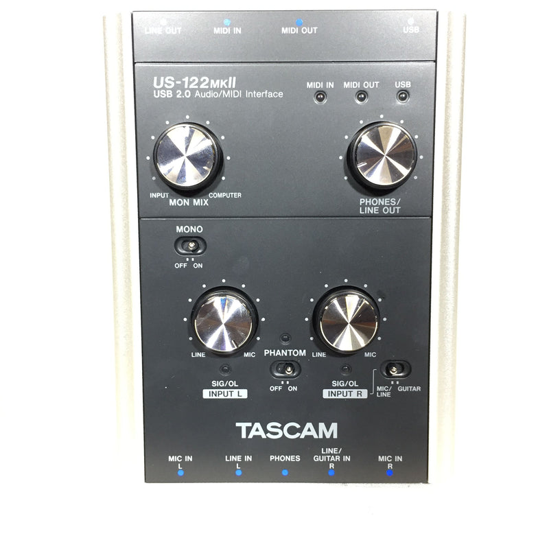 Tascam US122MKII USB Audio/Midi Interface