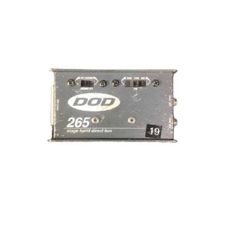 DOD AC 265 Passive Direct Box w/ Ground Lift and Selectable Attenuator Switch