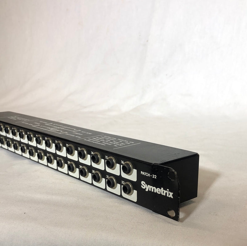 Symetrix PATCH-32 1/4" Insert Patch Bay - USED