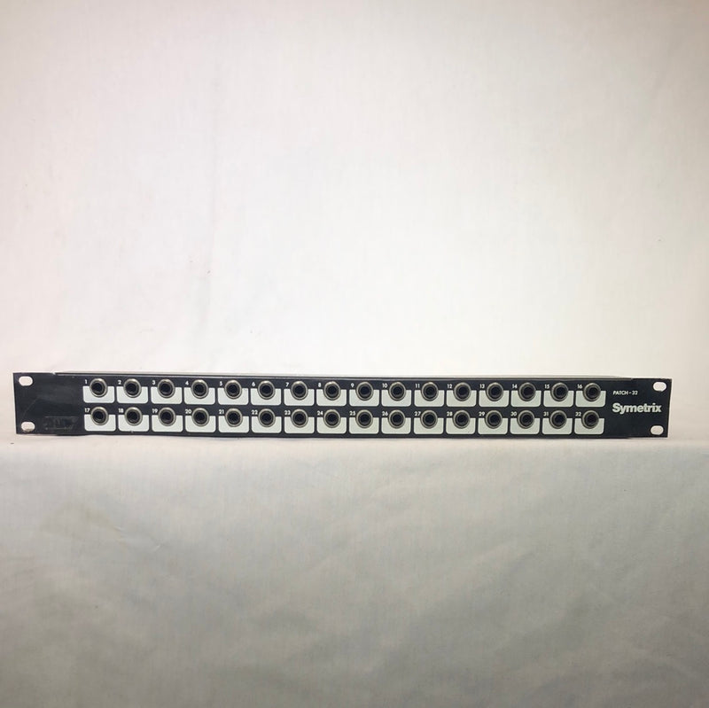 Symetrix PATCH-32 1/4" Insert Patch Bay - USED