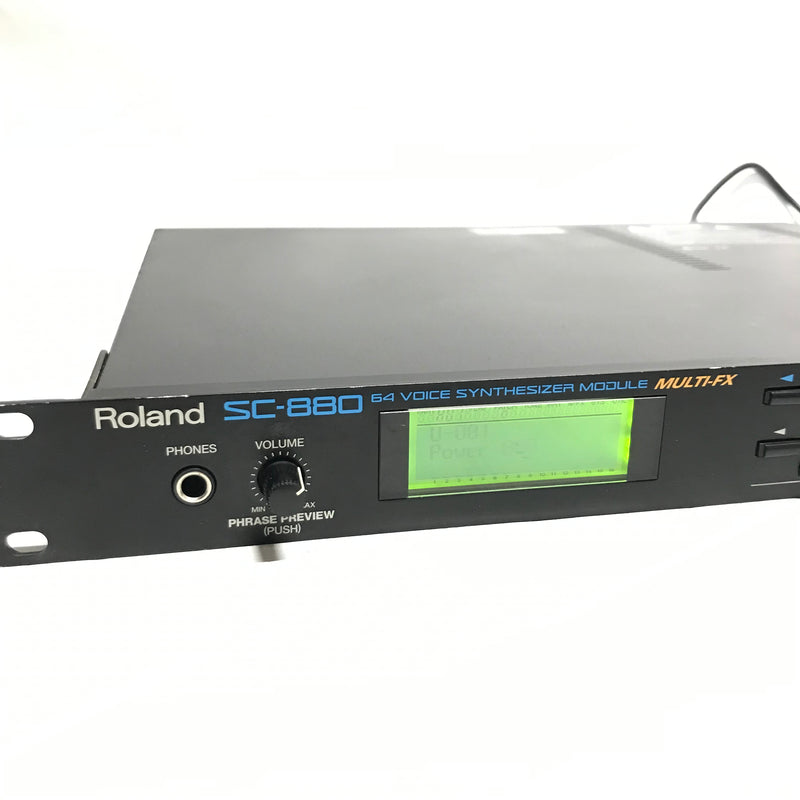 Roland SC-880 64 Voice Synthesizer Module MULTI-FX - USED