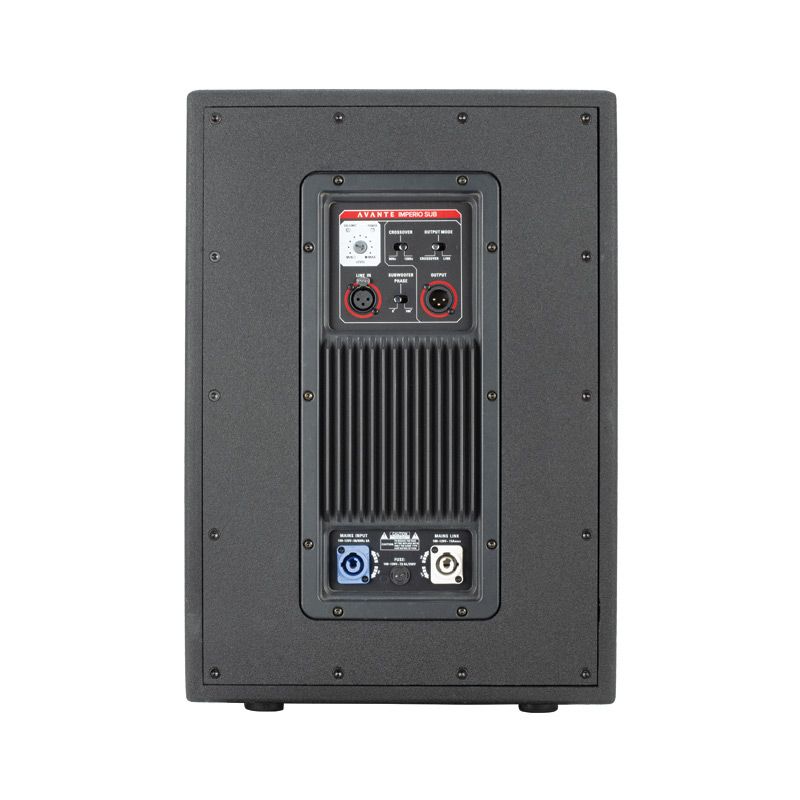 Avante Audio IMP400 IMPERIO SUB 10" Powered 800W/123dB Subwoofer (Black) - NEW