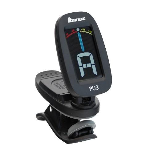 Ibanez PU3-BK Black Clip Chromatic Tuner