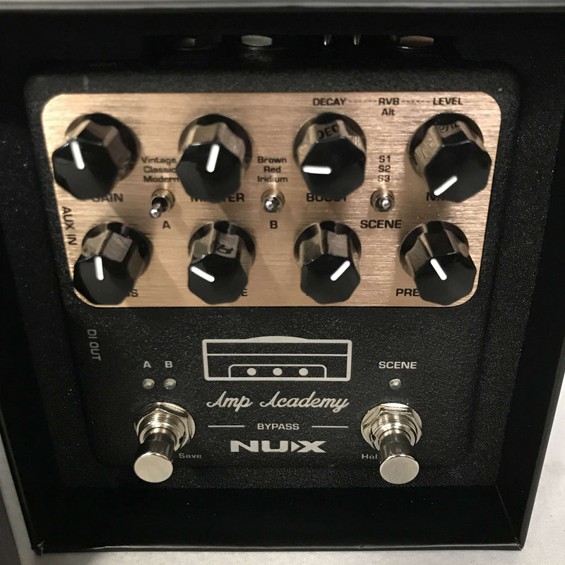 NuX NGS-6 Amp Academy Stomp-Box Amp Modeler Pedal - DEMO